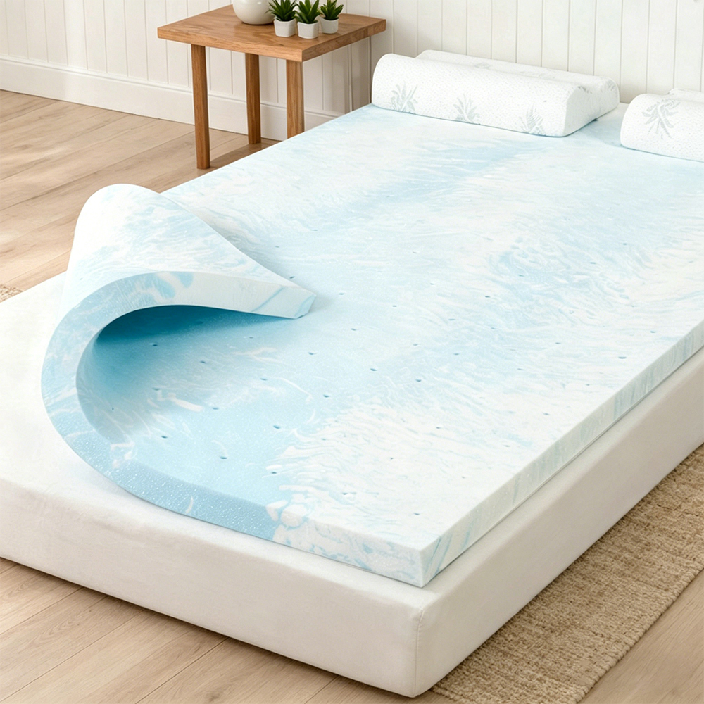 Matelas en mousse à mémoire de forme style peinture à l'encre