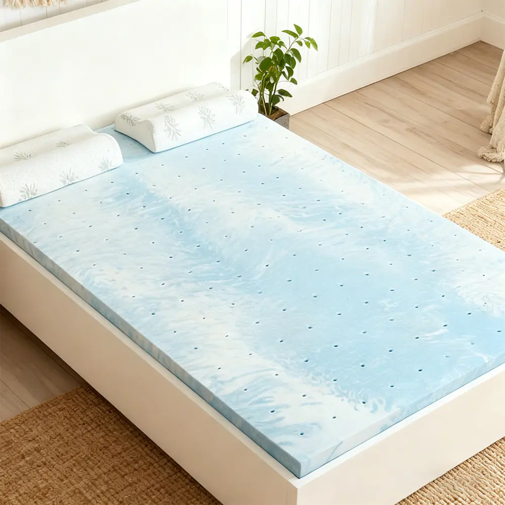 Matelas en mousse à mémoire de forme style peinture à l'encre