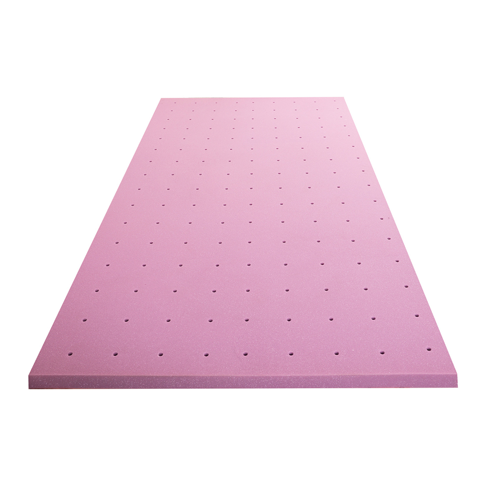 Matelas en mousse à mémoire de forme perforée