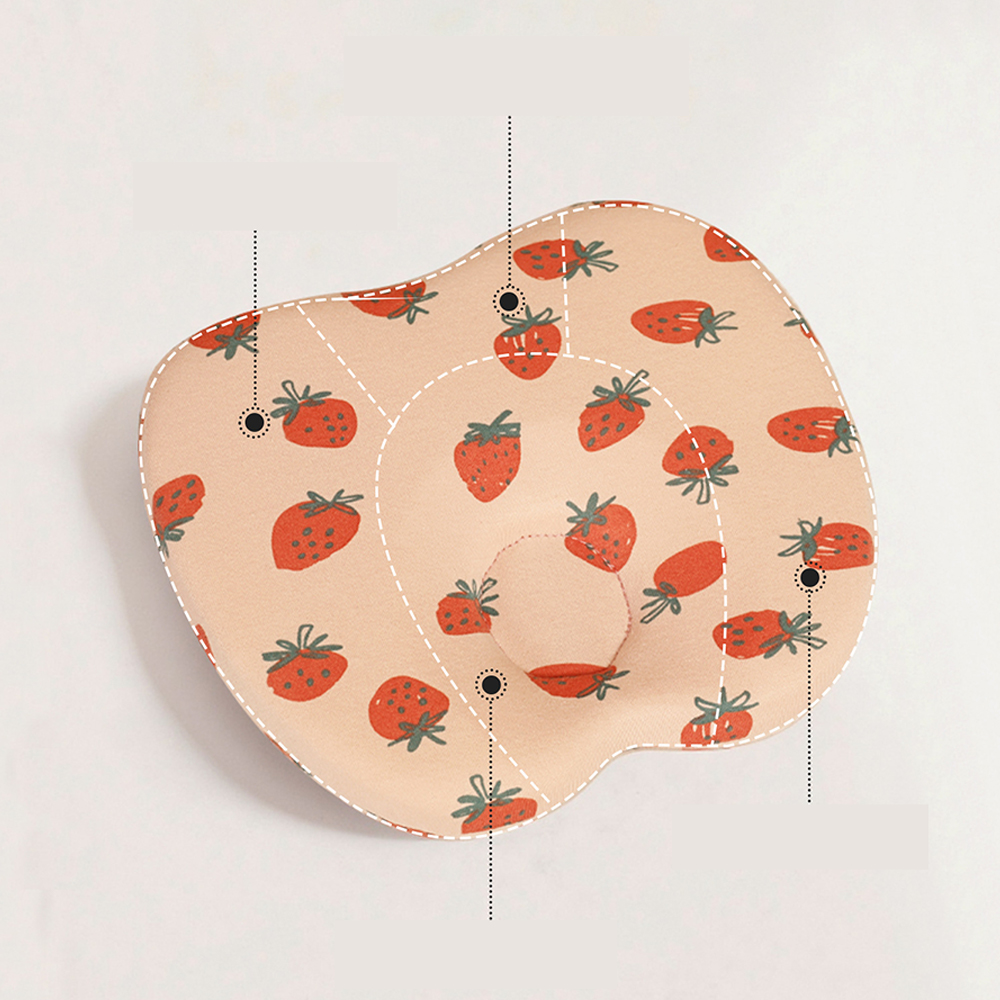 Oreiller en silicone pour le soutien du cou pour enfants