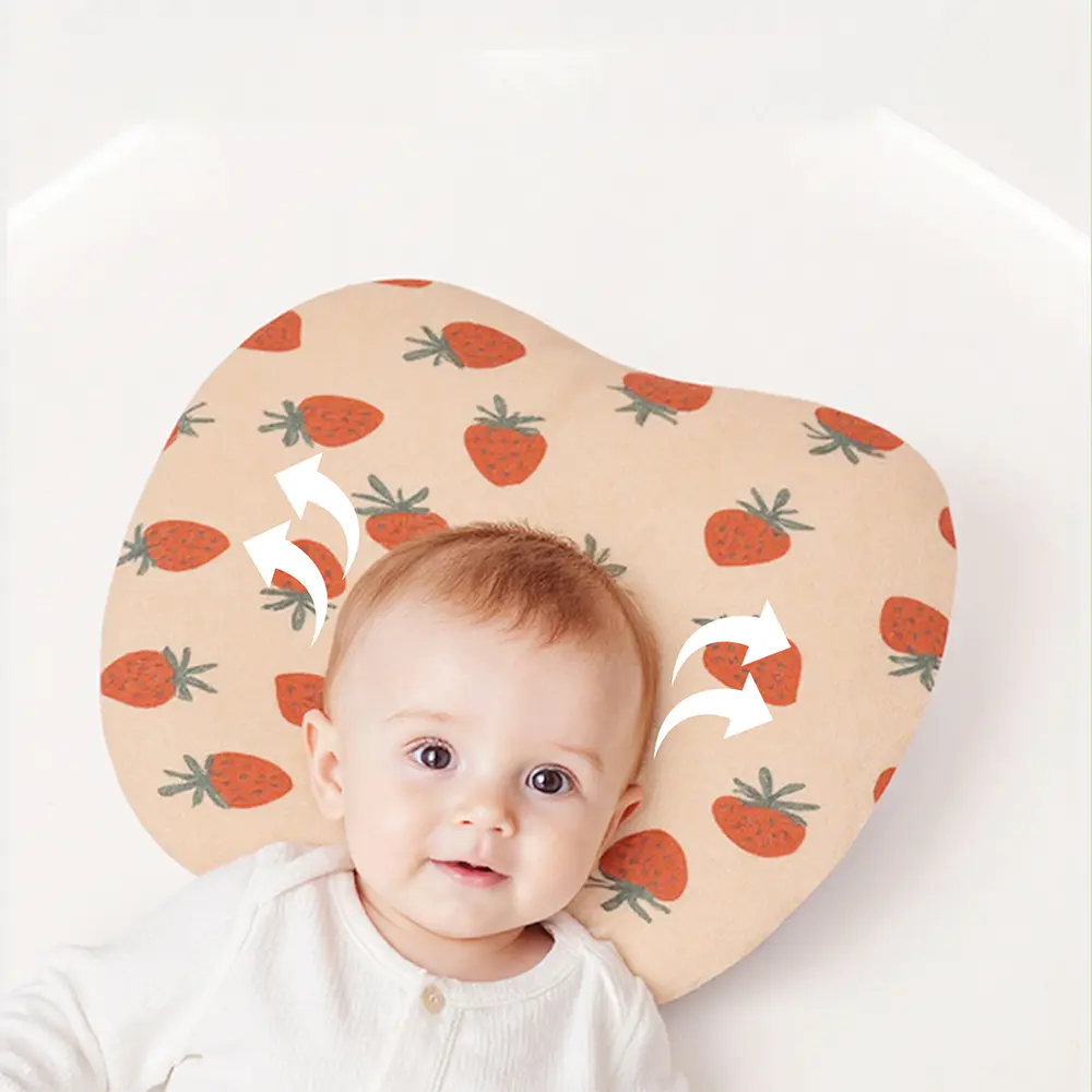 Oreiller en silicone pour le soutien du cou pour enfants