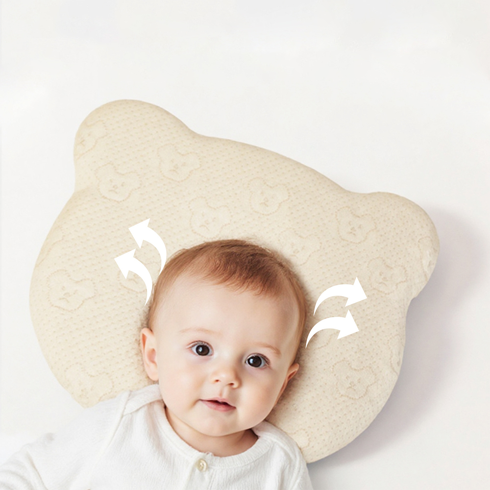 Oreiller en silicone pour bébé de dessin animé