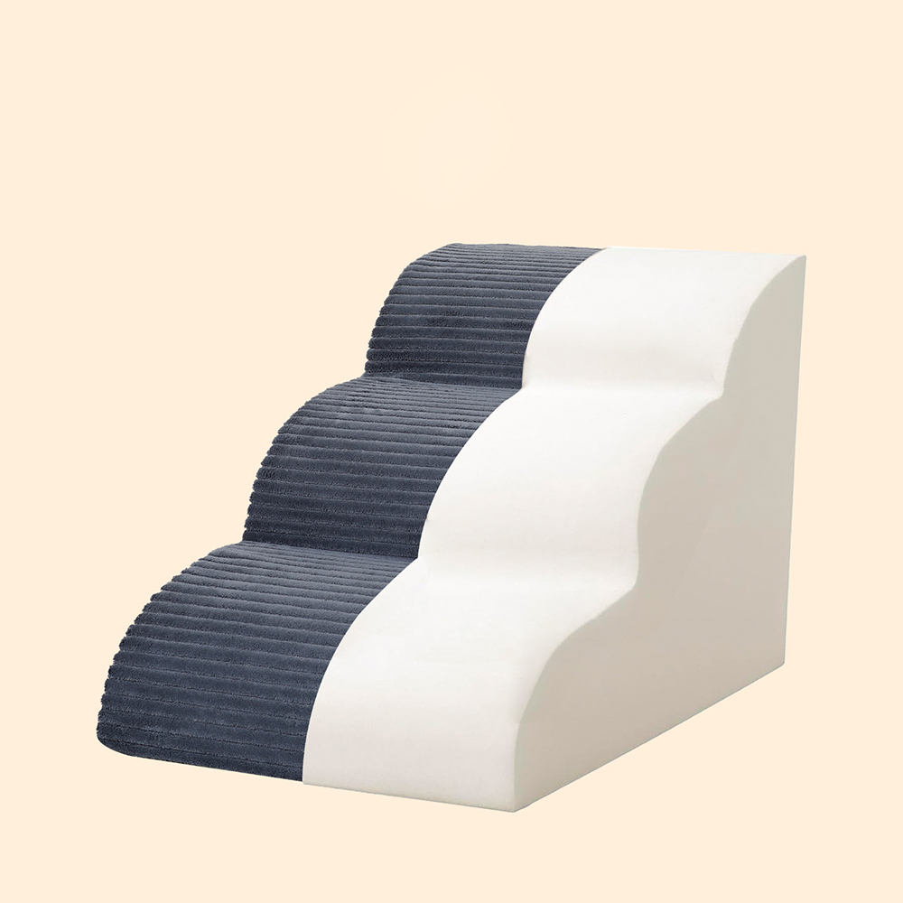 Escaliers gris pour animaux de compagnie