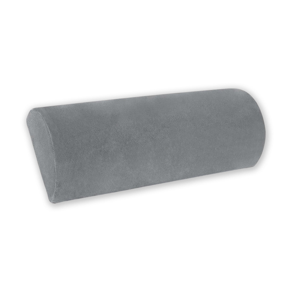 Oreiller de jambe en mousse à mémoire de forme gris