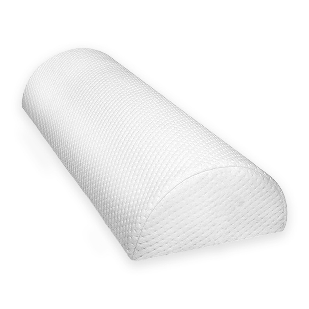 Oreiller de jambe en mousse à mémoire de forme blanc