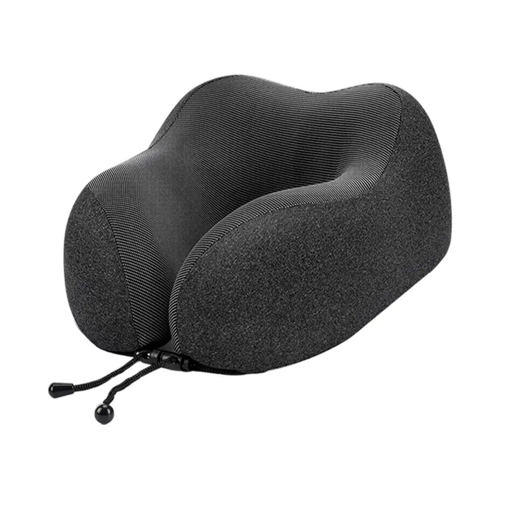 Oreiller cervical amovible en mousse à mémoire de forme en forme de U