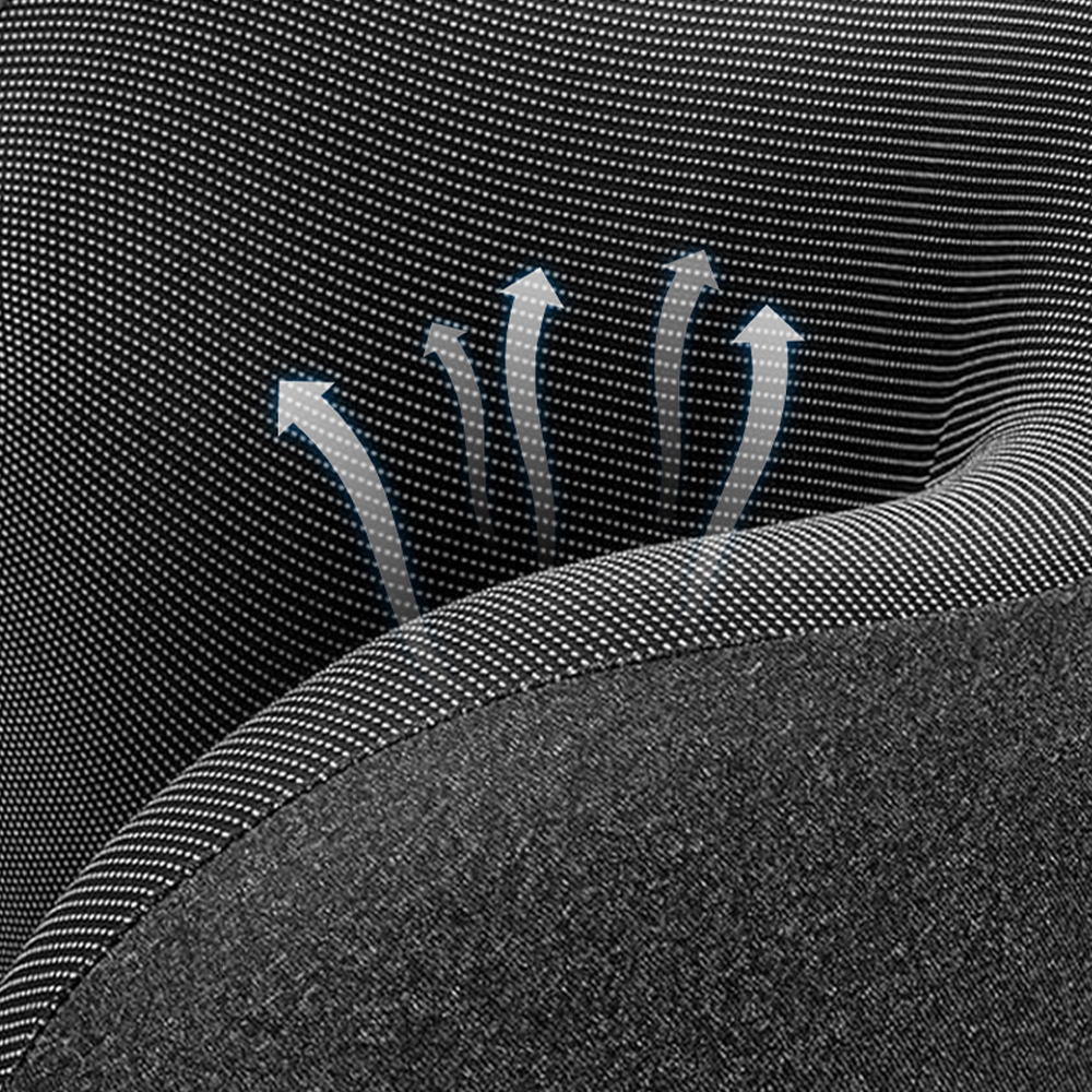 Oreiller cervical amovible en mousse à mémoire de forme en forme de U