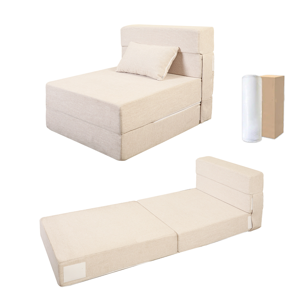 Canapé pliant blanc