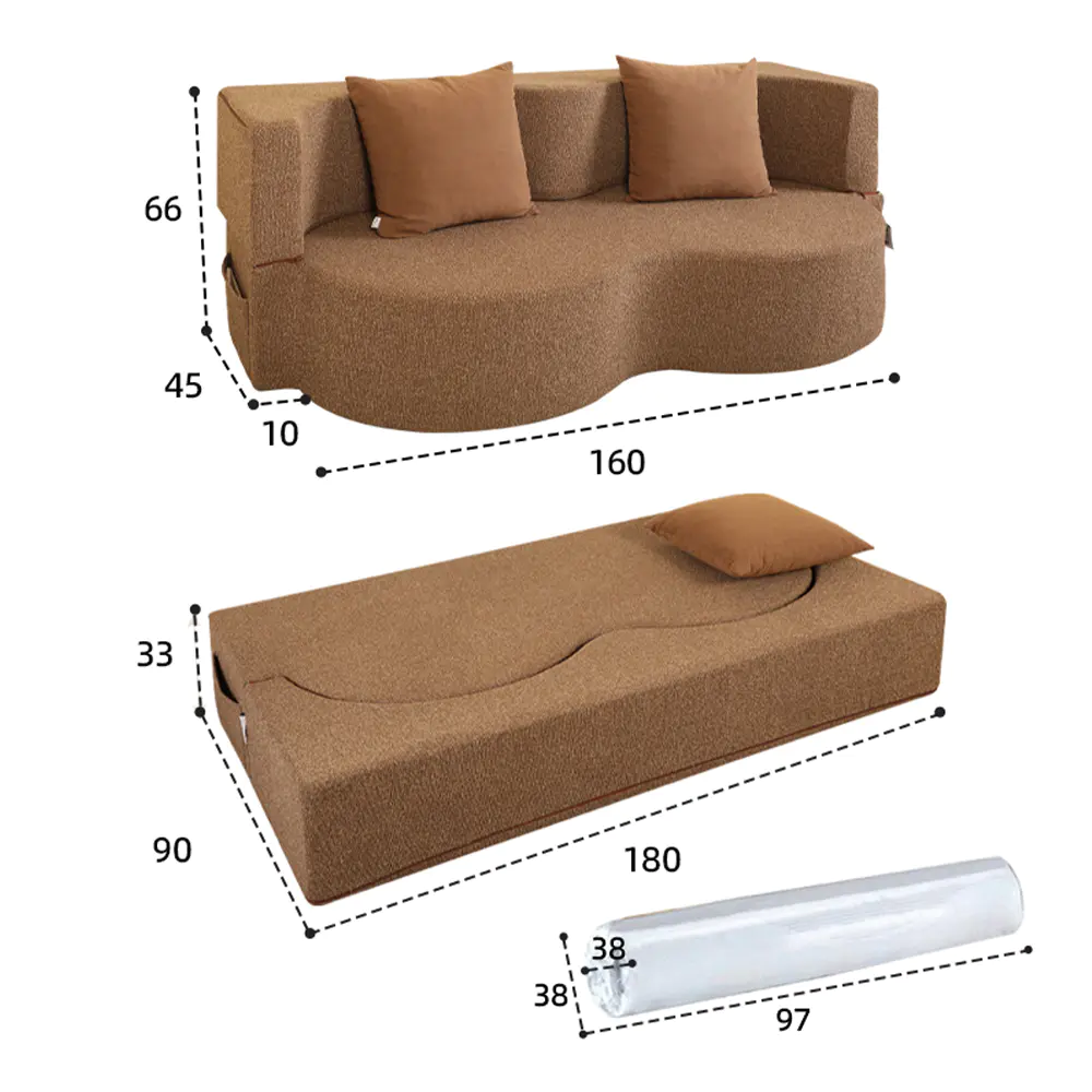 Canapé double pliable