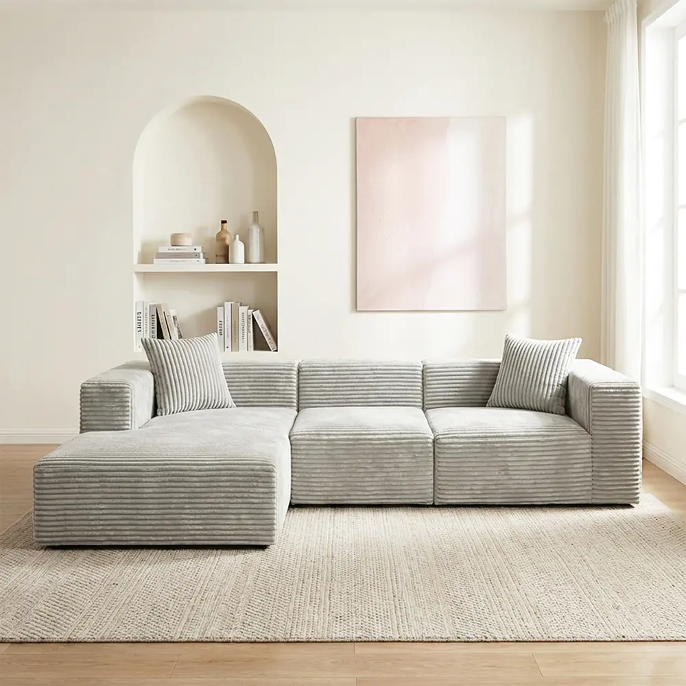 Canapé multiplace gris